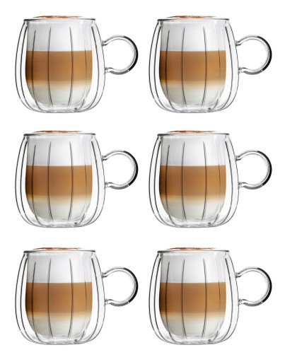 Szklanki termiczne Vialli Design TULIP 350ml 6szt.