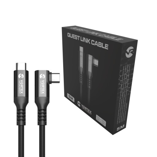 Kabel 5m od VortexVR USB-C do USB-C do Meta Quest Link | do Quest 3, Quest