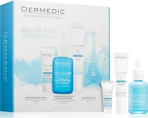 DERMEDIC RELIEF FOR SENSITIVE SKIN - ZESTAW UPOMINKOWY DLA CERY WRAŻLIWEJ