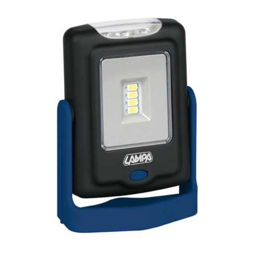 LAMPA WARSZTATOWA LED SMD MAGNES + HAK NA BATERIE