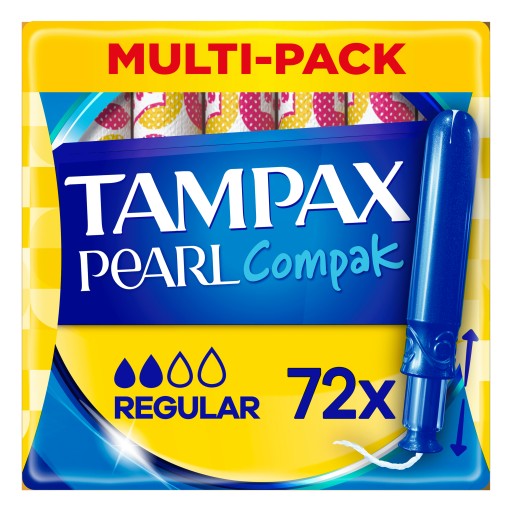 Tampax Compak Regular Tampony z aplikatorem x72