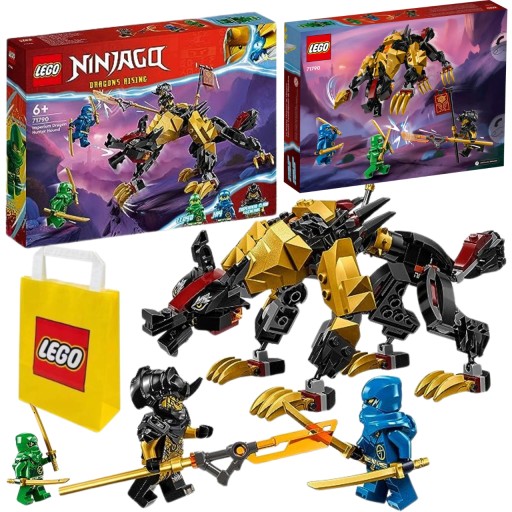 Klocki LEGO Ninjago 71790 Imperialny Łowca Smoków + Torba Prezentowa LEGO