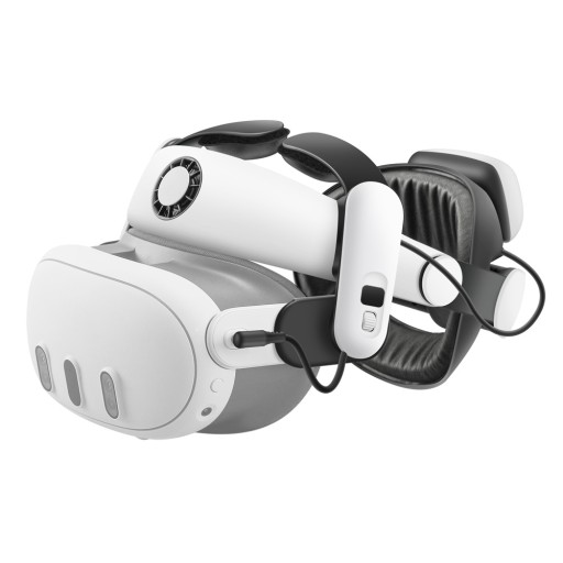 Pasek BOBOVR S3 PRO Super z baterią 10000 mAh kompatybilny z Meta Quest 3