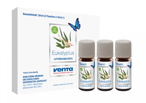 ZESTAW 3 OLEJKI ZAPACHOWE ETERYCZNE EUKALIPTUS BIO