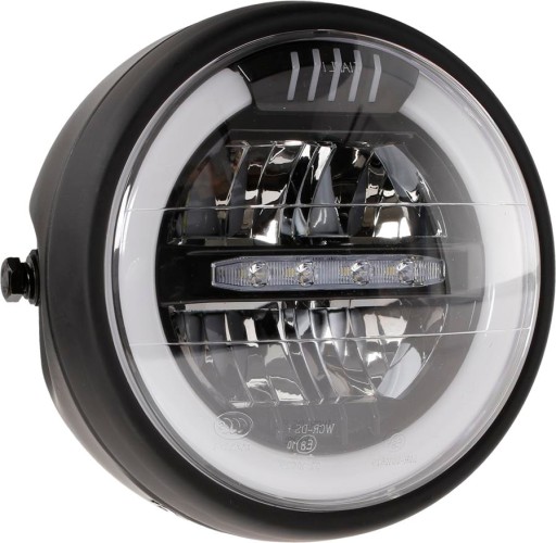 REFLEKTOR LAMPA PRZÓD LED gwint M8 4 pin Moretti