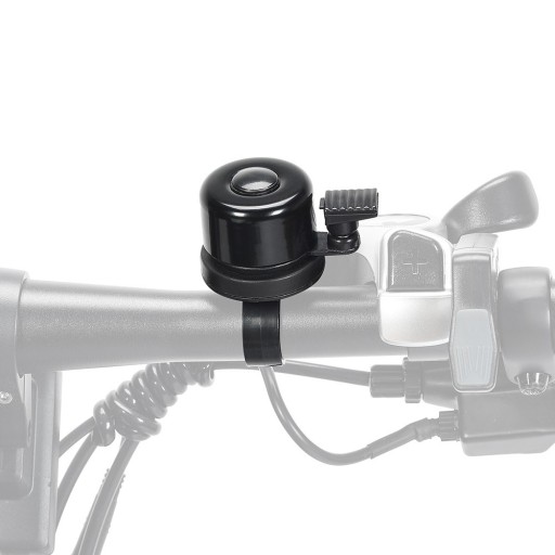 DZWONEK ROWEROWY GŁOŚNY DLA APPLE AIRTAG CZARNY