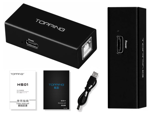 Izolator audio USB 2.0 TOPPING HS01