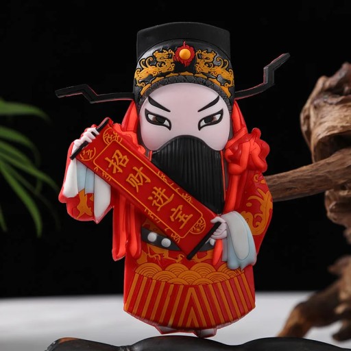 Peking Opera Masks Creative Three-Dimensional Characters Refrigerator Stick