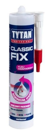 KLEJ MONTAŻOWY TYTAN CLASSICFIX 310ML