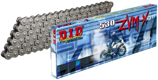 Łańcuch napędowy DID 530ZVMX/110 X-Ring zamknięty