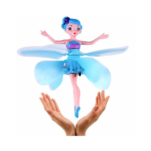 LATAJĄCA LALKA MAGICZNA ELSA WRÓŻKA STEROWANA RĘKĄ