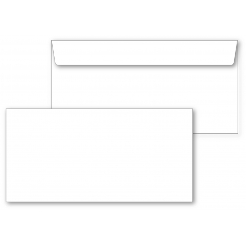 Koperty Białe Samoklejące C6 114x162 mm 50 sztuk