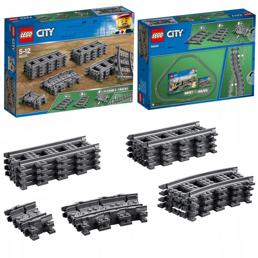 LEGO CITY 60205 TORY KOLEJOWE