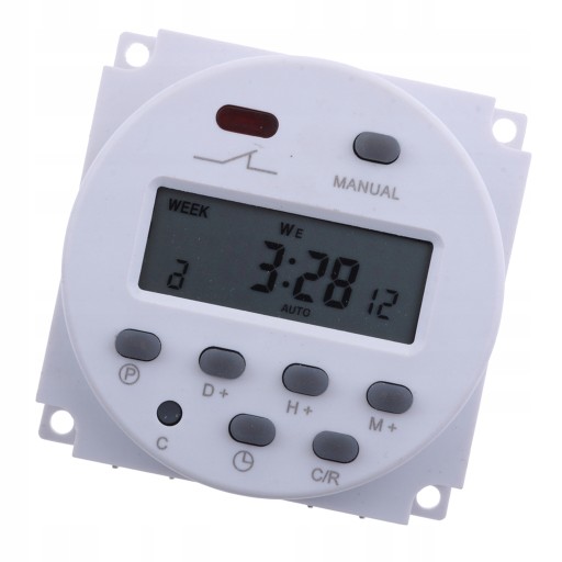 DC 12V CYFROWY PROGRAMOWALNY wyłącznik czasowy
