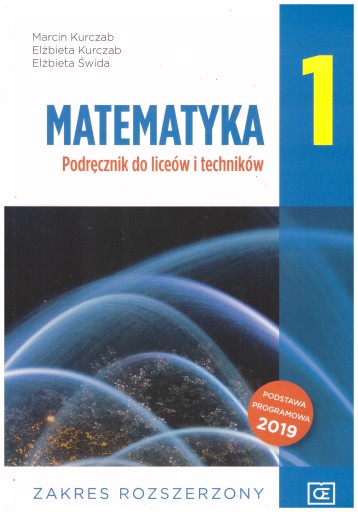 Matematyka 1 ZR Podręcznik Pazdro UŻYWANA