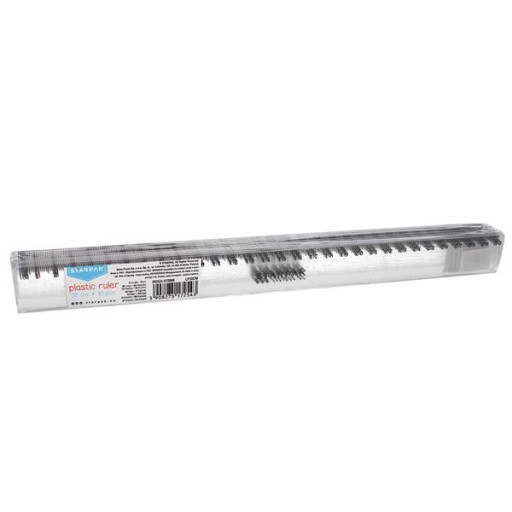 LINIJKA STARPAK 30 CM PLASTIKOWA