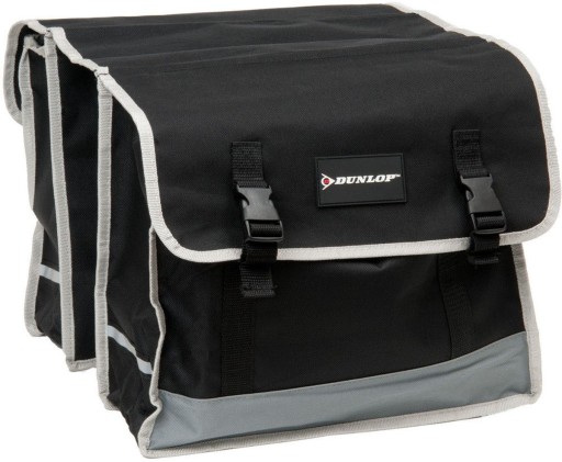 WODOSZCZELNA SAKWA TORBA ROWEROWA PODWÓJNA NA BAGAŻNIK 26L DUNLOP