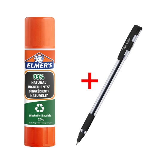 ELMER'S ELMERS KLEJ SZKOLNY W SZTYFCIE 20G +GRATIS
