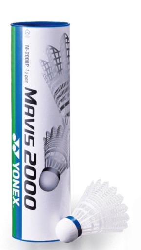 Lotki nylonowe Yonex Mavis 2000 | wolne Biały