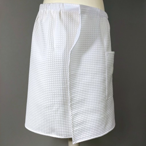 Kilt do spa, sauny, na basen wafel bawełna L 90°