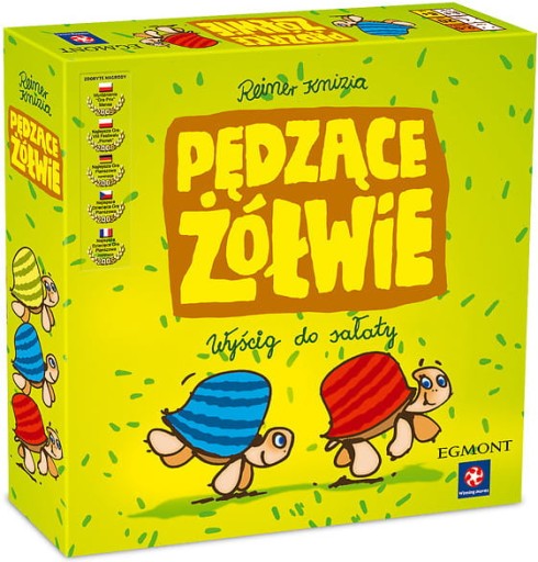 Gra planszowa dla dzieci Pędzące żółwie 5+ Egmont
