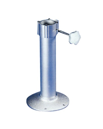 NOGA FOTELA FI 80 Z PODSTAWĄ ALUMINIOWA