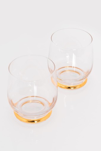 Szklanka złota podstawa 11 cm