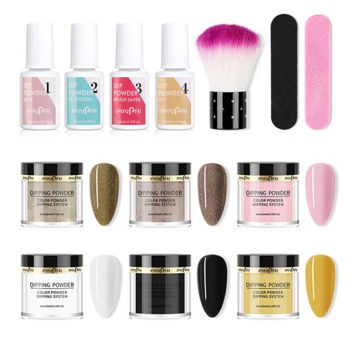 PINPAI ZESTAW DO MANICURE TYTANOWY 6PC