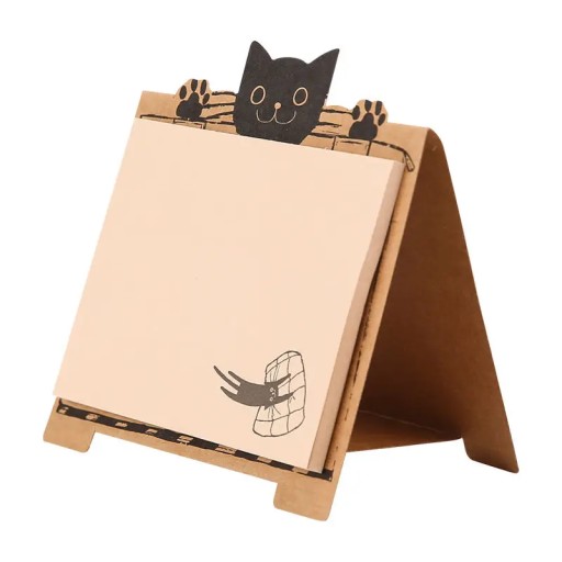 1Pc Creative Cute Cat Sticky Note Students Ins