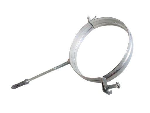 OBEJMA OCYNKOWANA śr. 130 mm hak uchwyt do rur
