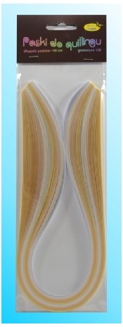 Dekoracyjne PIĘKNE PASKI Quilling RĘKODZIEŁO Zestaw 5 mm x 50 cm 100 sztuk