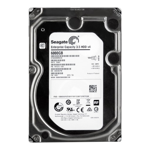 SEAGATE 6TB 7.2k 128MB SAS-3 3.5'' ST6000NM0034