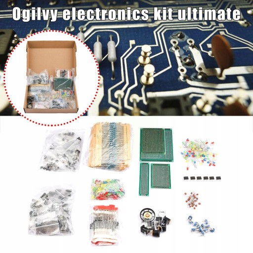 Electronic Components Kit Various Common