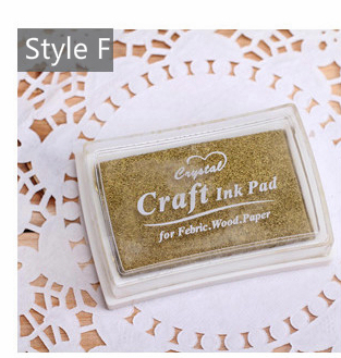 F Mr Paper 15 kolorów Inkpad Handmade DIY Craft od