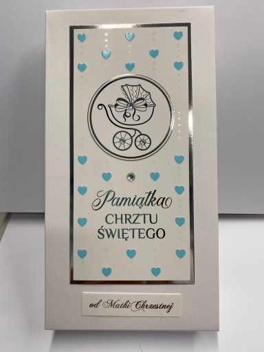 Pudełko Kartka W dniu Chrztu Św. Matka Chrzestna