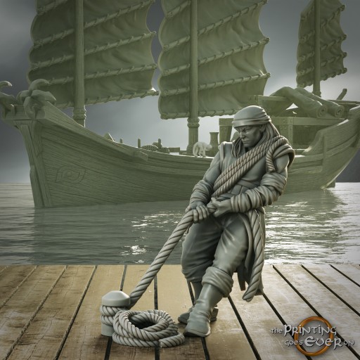 Pirate Crewman The Printing Goes Ever On