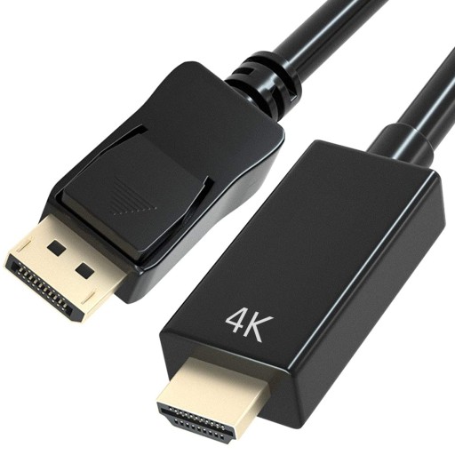 KABEL DISPLAY PORT do HDMI DP DisplayPort 4K