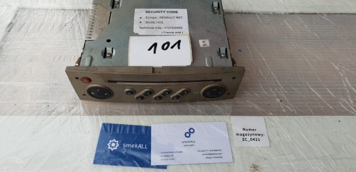 RADIO CD FABRYCZNE SCENIC II LIFT 8200666142