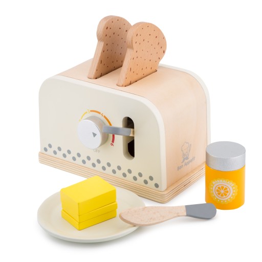 NEW CLASSIC TOYS DREWNIANY TOSTER