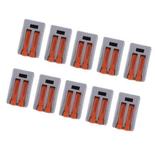 2x10Pcs Spring Terminal Block Electric