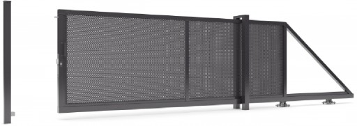 Brama Wjazdowa Przesuwna INCOGNITO BR.20.1.2 Ocynk RAL Antracyt 120x200 cm