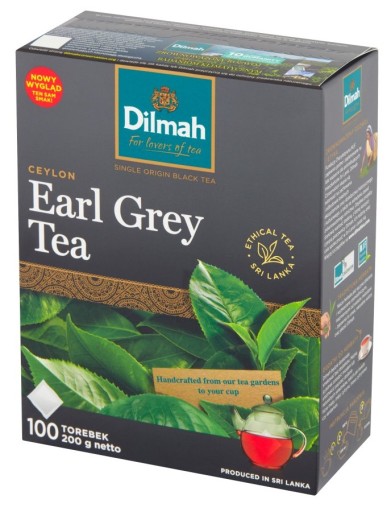 DILMAH HERBATA CEYLON EARL GREY 100T EX