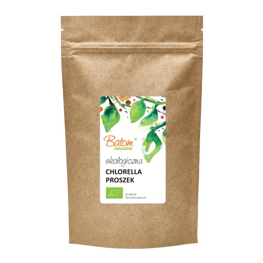 EKOLOGICZNE ALGI CHLORELLA PROSZEK 300G BATOM BIO
