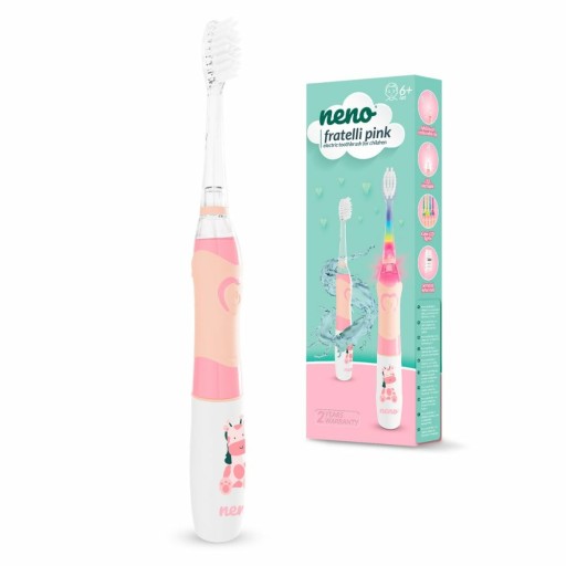 NENO Fratelli Pink Elektryczna szczoteczka dziecięca 1 szt.