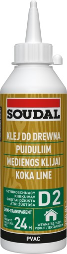 SOUDAL KLEJ DO DREWNA SZYBKOSCHNĄCY 250G