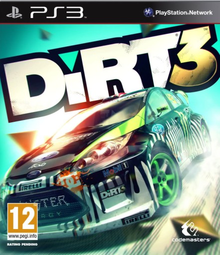 COLIN MCRAE DIRT 3 -komplet- PLAYSTATION 3 PS3 =PsxFixShop= GW!