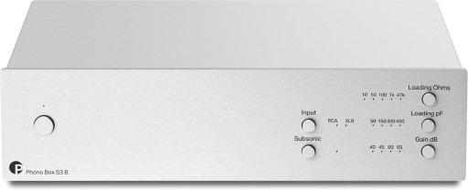 Przedwzmacniacz Pro-Ject Phono Box S3 B Silver