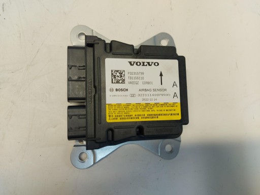 VOLVO XC40 Moduł sterownik poduszek Airbag 32315799