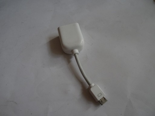 Przejściówka Apple M9319 mini DVI do TV / S Video