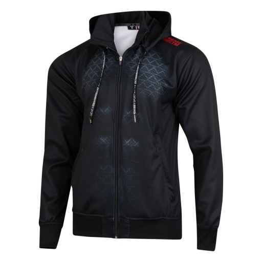 Bluza Męska Dresowa do Biegania BLACK ARMOUR XL